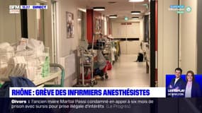 Rhône : grève des infirmiers anesthésistes
