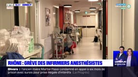 Rhône : grève des infirmiers anesthésistes