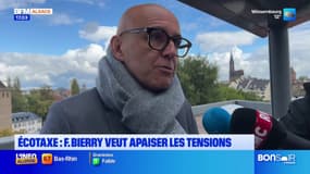 Taxe poids-lourds: Frédéric Bierry veut exonérer les camions alsaciens 