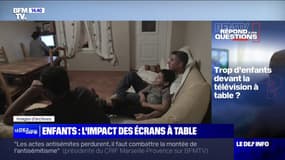 Santé: 41% des enfants de moins de 2 ans regardent la télévision à table