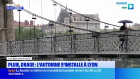 Pluie, orage : l'automne s'installe à Lyon 