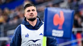 Le rugbyman Grégory Alldritt pendant un match du XV de France contre les All Blacks, le 16 novembre 2024