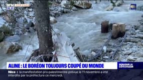 Tempête Aline: le Boréon toujours coupé du monde