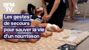 Arrêt cardiaque, étouffement: les gestes de secours à connaître pour sauver la vie d'un nourrisson