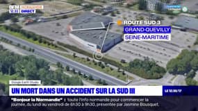 Seine-Maritime: un mort dans un accident entre une moto et une camionnette sur la Sud III
