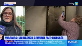 Miramas: quatre blessés dont deux graves après un incendie d'origine criminelle