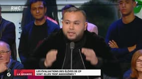 #EvaluationCP - "Moi, mon fils il est en CP, à la première évaluation, il a eu du orange. Il n'était pas bien pour rien !" @AnasseKazib #GGRMC