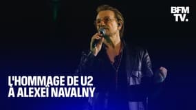  "Nous devons prononcer son nom": U2 rend hommage à Alexeï Navalny en plein concert  