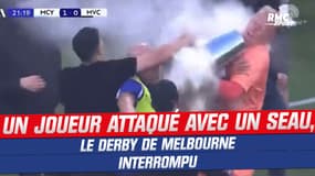 Football : Un joueur attaqué avec un seau, le derby de Melbourne interrompu
