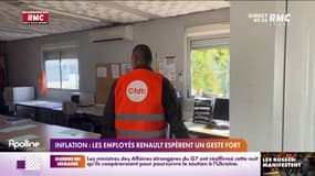 Inflation: des négociations, sur les salaires, en cours chez Renault
