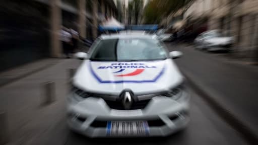 Un véhicule de police nationale - Image d'illustration