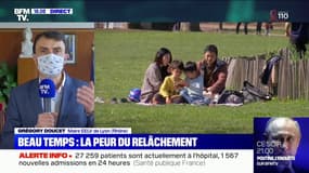 Restrictions dans le Rhône: "On fait de la pédagogie pour que chacun se rappelle bien que l'on est dans une situation critique", affirme le maire de Lyon Grégory Doucet
