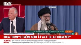 Manifestations en Iran: "Les Iraniens doivent agir eux-mêmes [...] Toute ingérence serait contre-productive", affirme Dominique de Villepin