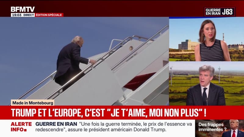 MADE IN MONTEBOURG - Taxes de 25% sur les véhicules européens: "On arrive à un contentieux qui va s'envenimer entre les deux rives de l'Atlantique", déclare l'ancien ministre de l'Économie
