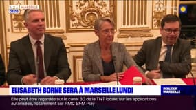 La Première ministre Elisabeth Borne en visite à Marseille ce lundi