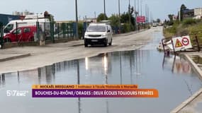 Bouches-Du-Rhône : deux écoles toujours fermées en raison des forts orages