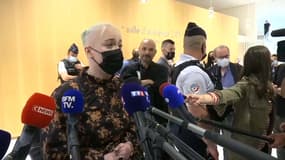 Mila s'exprime à l'issue de la condamnation de 12 personnes pour cyberharcèlement, le 7 juillet 2021.