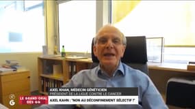 Le Grand Oral d'Axel Kahn, médecin généticien - 24/04