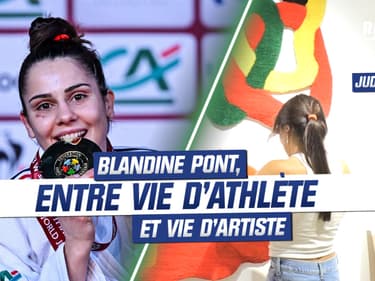 Judo : Blandine Pont, entre vie d’athlète et vie d’artiste