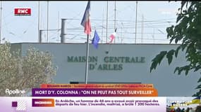 Mort d'Yvan Colonna : "on ne peut pas tout surveiller"