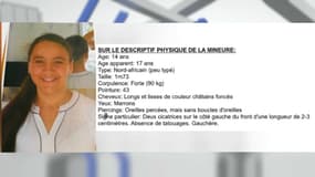 Âgée de 14 ans, Feryel n'a plus donné signe de vie depuis mardi.