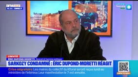 Nicolas Sarkozy condamné: "On va laisser la justice aller à son terme", réagit Éric Dupond-Moretti