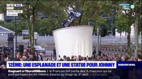 Paris: une esplanade et une statue en hommage à Johnny dans le 12e arrondissement