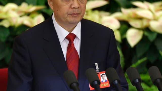 Hu Jintao a vivement dénoncé la corruption comme une menace qui pourrait compromettre l'existence de l'Etat et celle du Parti communiste chinois lors d'un "discours à la nation", ouvrant officiellement le XVIIIe Congrès du PCC à Pékin, jeudi. /Photo prise