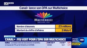 Canal+: feu vert pour l'OPA sur Multichoice