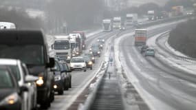 22 départements en alerte orange neige-verglas ce 1er avril 2022. (photo d'illustration).