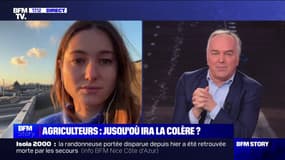 La militante écologiste Camille Étienne note un "deux poids, deux mesures" dans la répression des actions des agriculteurs et celles des activistes écologistes