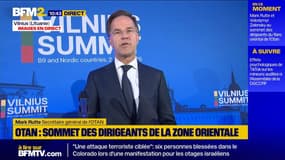 Le secrétaire général de l'Otan Mark Rutte réaffirme le soutien de l'organisation à une adhésion de l'Ukraine "sans fixer de date limite" 