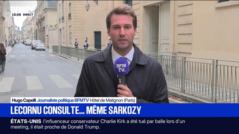 Sébastien Lecornu: Nicolas Sarkozy a reçu le nouveau Premier ministre dans ses bureaux