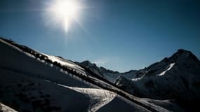Le domaine skiable des Deux Alpes, en Isère, le 3 janvier 2019