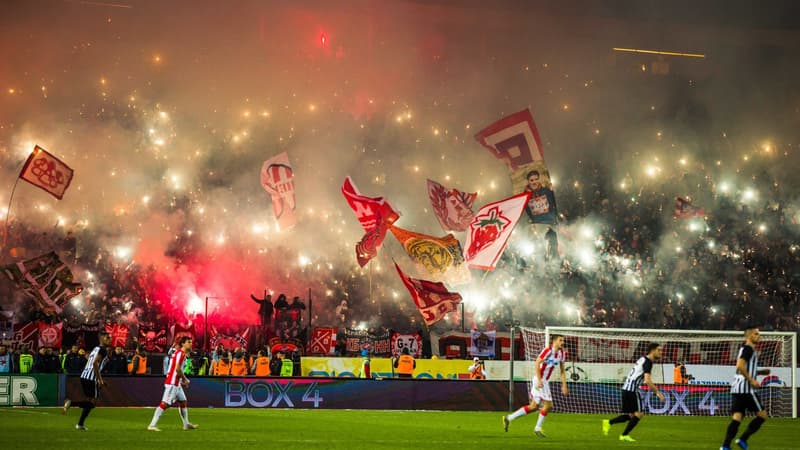 Supporters Etoile Rouge de Belgrade