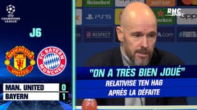 Man. United 0-1 Bayern : "On a très bien joué", relativise ten Hag après la défaite