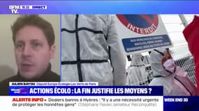 Action contre Arkema: "Je soutiens la désobéissance civile du moment qu'elle est non-violente" assure Julien Bayou (député EELV)