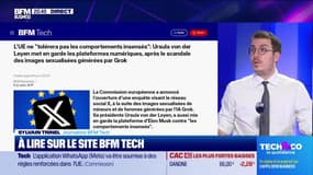 À lire sur le site Tech&Co : L'UE ne "tolérera pas les comportements insensés" : Ursula von der Leyen met en garde les plateformes numériques, après le scandale des images sexualisées générées par Grok, par Sylvain Trinel - 26/01