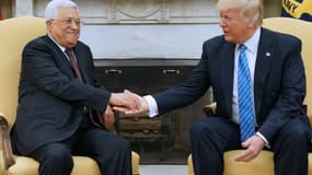 Mahmoud Abbas a été accueilli ce mercredi, par Donald Trump. 
