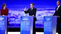Nicolas Sarkozy lors du premier débat de la droite et du centre.