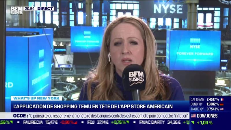 What's up New York : L'application de shopping Temu en tête de l'App store américain - 22/11