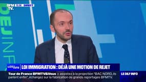 Qu'est-ce que la motion de rejet, portée par le groupe écologiste, contre le projet de loi sur l'immigration?