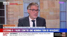Politique de Sébastien Lecornu: Olivier Faure (PS) espère que le Premier ministre "ne touchera pas à l'AME"