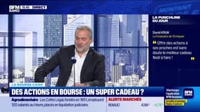 La bourse cash : "Offrir des actions à ses proches est sans doute le meilleur cadeau Noël à faire" - 18/12
