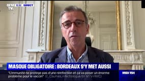Le maire de Bordeaux annonce l'obligation du port du masque dans "tout le centre-ville" dès lundi
