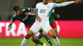 William Saliba lors de Lokomotiv - Marseille