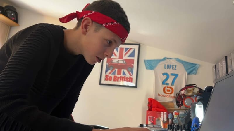 Alpes-de-Haute-Provence: Mathéo, 14 ans, jeune rappeur "sans limites" d'Oraison