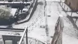 Var : Les Adrets-de-l'Estérel sous la neige - Témoins BFMTV