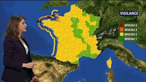 Littoral breton: 4 départements en vigilance orange vagues-submersion et vent