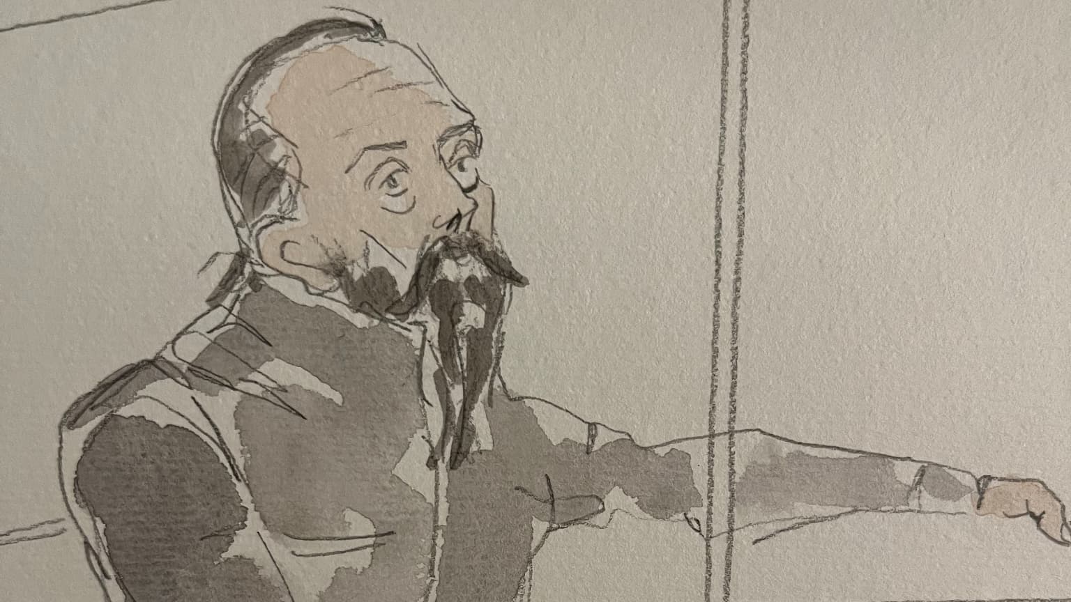 Procès des viols de Mazan: l'accusé Christian L. Procès des viols de Mazan: l'accusé Christian L.